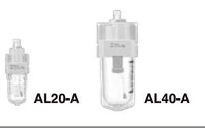 SMC new lubricator AL2001A, AL3002A, AL4003A overall dimensions sample parameter selection manual