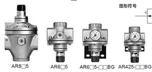 SMC Pilot Pressure Reducing Valve AR425-935 Dimensions Sample Parameter Selection Manual