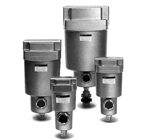 SMC Micro Mist Separator with Pre-filter AMH150, AMH250, AMH350, AMH450, AMH550, AMH650, AMH850 Dimensions Sample Parameter Selection Manual