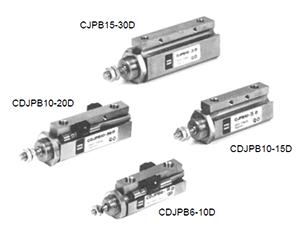 SMC Needle Cylinder Double Acting CJP6, CJP10, CJP15 Dimensions Sample Parameter Selection Manual