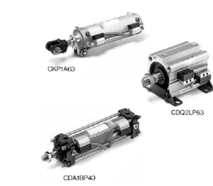 SMC clamping cylinder with strong magnetic field resistant magnetic switch CKP1A.CDQ2BP, CDA1 Outline Dimensions Sample Parameter Selection Manual