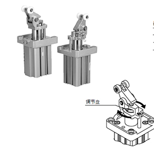 SMC Stop Cylinder Simple Heavy Duty Type RSA50, RSA80 Dimensions Sample Parameter Selection Manual