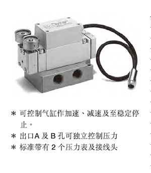 SMC 4 energized-pneumatic composite control valve VY33400, VY3401 overall dimensions sample parameter selection manual