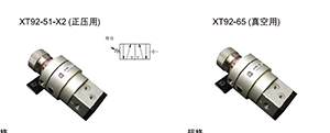 SMC Pressure Switch (Pneumatic Signal Output) XT92 Dimensions Sample Parameter Selection Manual