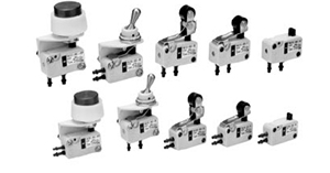 SMC 2.3-way microcomputer controlled valve. Manual valve VM1000 outline dimensions sample parameter selection manual