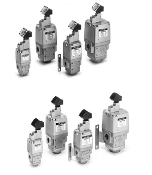 SMC 2.3 Ventilation Control Valve Coolant VNH Outline Dimensions Sample Parameter Selection Manual