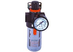 AirTAC AFR, BFR pressure regulating filter outline dimensions sample parameter selection manual