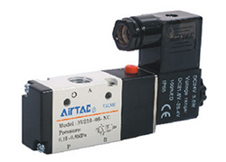 AirTAC solenoid valve 3V210, 3V220 overall dimensions sample parameter selection manual