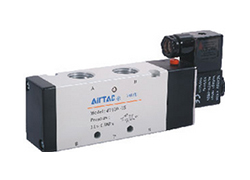 AirTAC solenoid valve 4V410, 4V420, 4V430C, 4V430E, 4V430P overall dimensions sample parameter selection manual