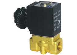 AirTAC 2W fluid control valve (direct-acting normally closed type) overall dimensions sample parameter selection manual