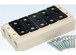 AirTAC solenoid valve base 100M, 200M, 300M, 400M overall dimensions sample parameter selection manual