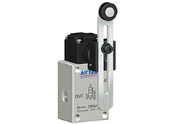 AirTAC ZM3, ZM3R, ZM3J, ZM3P heavy-duty mechanical valve outline dimensions sample parameter selection manual