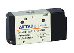 AirTAC 3A300 (three-port, two-port) air control valve outline dimensions sample parameter selection manual