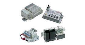 SMC Serial Transmission System EX500, EX510 Dimensions Sample Parameter Selection Manual