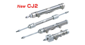 SMC cylinder CJ2-Z, CJ2RK-Z overall dimensions sample parameter selection manual