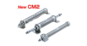 SMC气缸10-/11-/21-/22-CM2-Z外形尺寸样本参数选型手