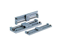 SMC magnetic coupling rodless cylinder CY1F overall dimensions sample parameter selection manual