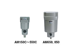 SMC Oil Mist Separator AM Dimensions Sample Parameter Selection Manual