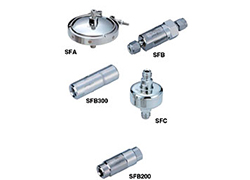 SMC Clean Gas Filter SF Dimensions Sample Parameter Selection Manual