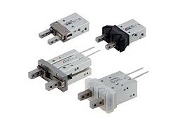 SMC Linear Guide Parallel Moving Air Claw MHZA2, MHZAJ2 Dimensions Sample Parameter Selection Manual