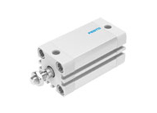 Festo Compact Cylinder ADNP Overall Dimensions Sample Parameter Selection Manual