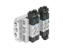 Festo solenoid valve VUVS outline dimensions sample parameter selection manual