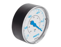 Festo Vacuum Pressure Gauge VAM, FVAM Dimensions Sample Parameter Selection Manual