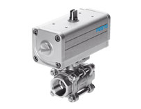 Festo Ball Valve VZPR Dimensions Sample Parameter Selection Manual