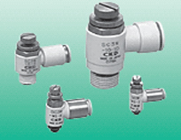 CKD push-in connector SC3W overall dimensions sample parameter selection manual