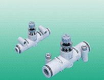 CKD needle valve·Pipeline direct type·With push-in connector SCL2-N Dimensions Sample Parameter Selection Manual