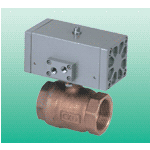 Pneumatic ball valve