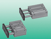 CKD double acting with rubber air buffer STS-B, STL-M overall dimensions sample parameter selection manual