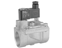 Jinzhi 2-port 2-position diaphragm solenoid valve normally closed type MGD, MGD-F overall dimensions sample parameter selection manual