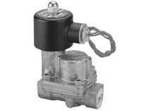 Jinzhi 2-port 2-position piston solenoid valve normally closed MUPS outline dimensions sample parameter selection manual