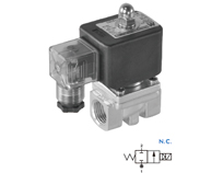 Jinzhi 2-port 2-position pilot diaphragm solenoid valve MXCD overall dimensions sample parameter selection manual