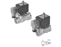 Jinzhi 2-port 2-position pilot diaphragm solenoid valve MXPV overall dimensions sample parameter selection manual