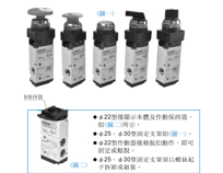 Gold Mechanical Valve MVMB-220-3 Dimensions Sample Parameter Selection Manual