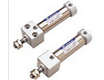 Gold Mini Pneumatic Cylinder MCMBRA, MCMBRB, MCMBR Dimensions Sample Parameter Selection Manual