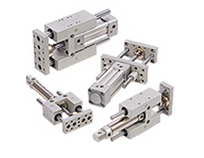 Gold Double Guide Rod Pneumatic Cylinder MGTK, MGTX, MGTB, MGTU Overall Dimensions Sample Parameter Selection Manual