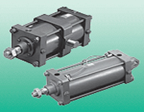 CKD double piston rod cylinder SCS-N, SCS-LN overall dimensions sample parameter selection manual