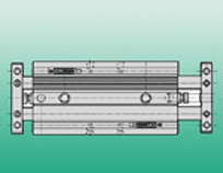 CKD double piston rod type cylinder STR2-MD, STR2-BD outline dimensions sample parameter selection manual