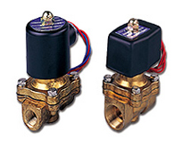 Qilike two-port solenoid valve SUW outline dimensions sample parameter selection manual