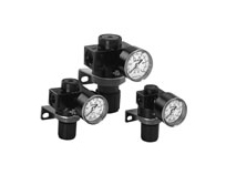 Koganei Air Conditioning Combination Pressure Regulator R150, R300, R600 Dimensions Sample Parameter Selection Manual