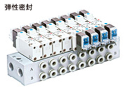 SMC solenoid valve 4·5-way SYJ3000, 5000, 7000 overall dimensions sample parameter selection manual