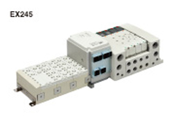 SMC bus component EX245 overall dimensions sample parameter selection manual