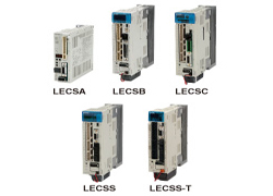 SMCAC servo motor driver LECS, LECSA, LECSB, LECSC, LECSS overall dimensions sample parameter selection manual