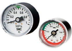 SMC Pressure Gauge G15, G27 Dimensions Sample Parameter Selection Manual