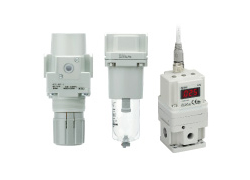 SMCY Micro Mist Separator 25A-AFD20, 25A-AFD30, 25A-AFD40 Dimensions Sample Parameter Selection Manual