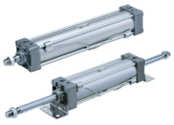 SMC气缸MBL、MBF、MBG、MBC、MBD、MBT外形尺寸样本参数选型手册