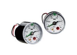 SMC pressure gauge with switch GP46 overall dimensions sample parameter selection manual